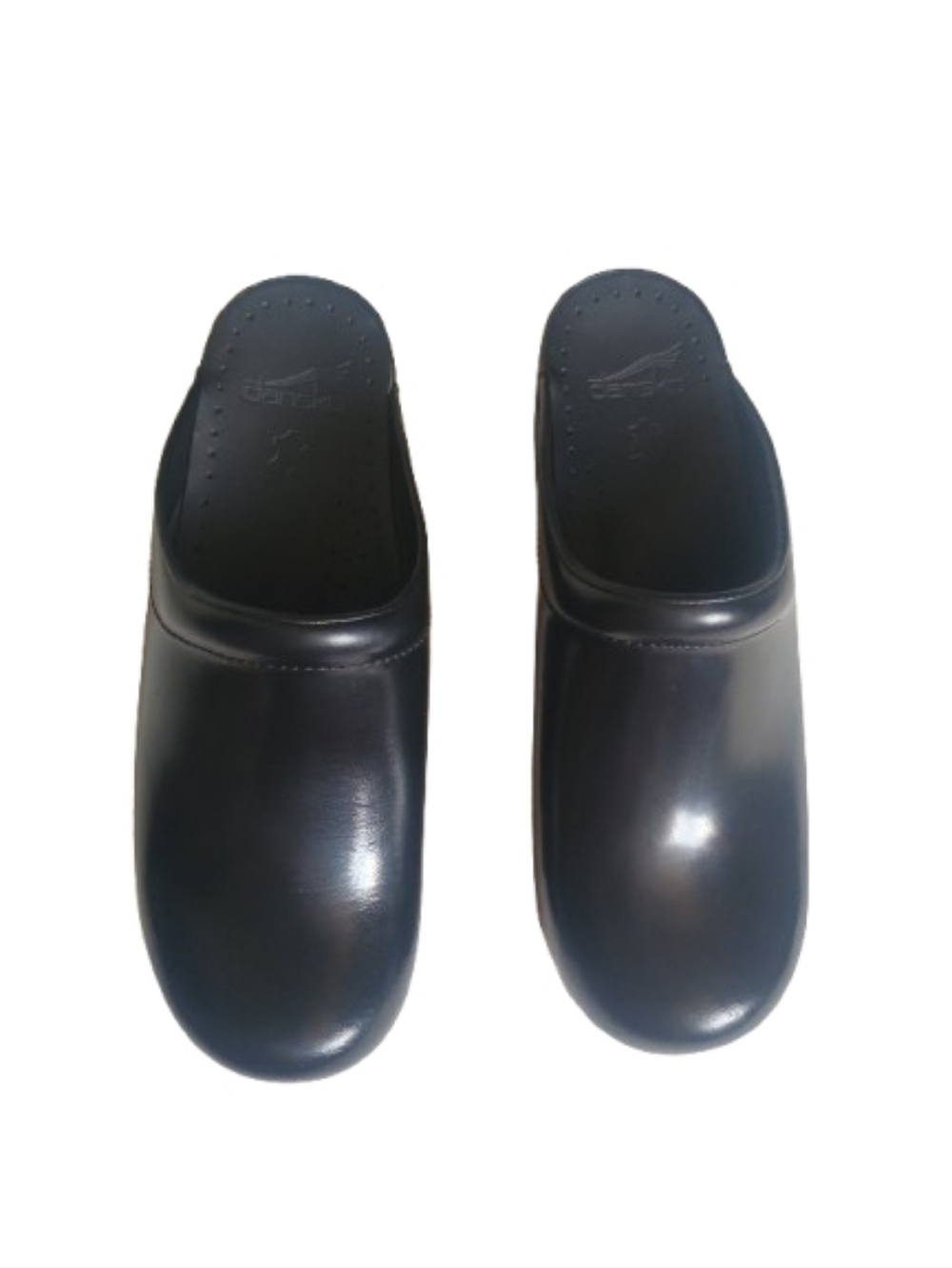 Dansko New Sonja Black Leather Closed Toe Slip On Mule Clogs Size: 39 - Picture 2 of 10
